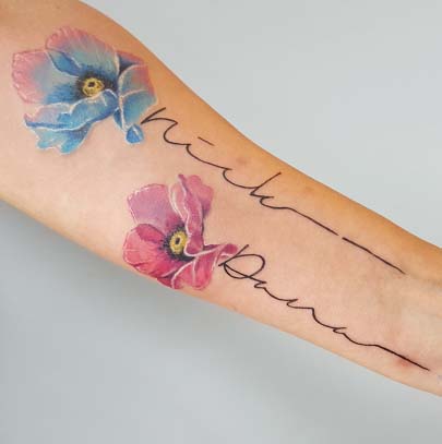 Schriften Tattoo Stilrichtung