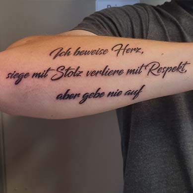Tattoo von Alice — Snipe'Z Duisburg
