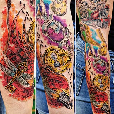 Snipe'Z Tattoo Arbeit 8