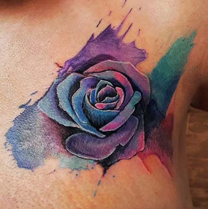 Aquarell Tattoo Stilrichtung